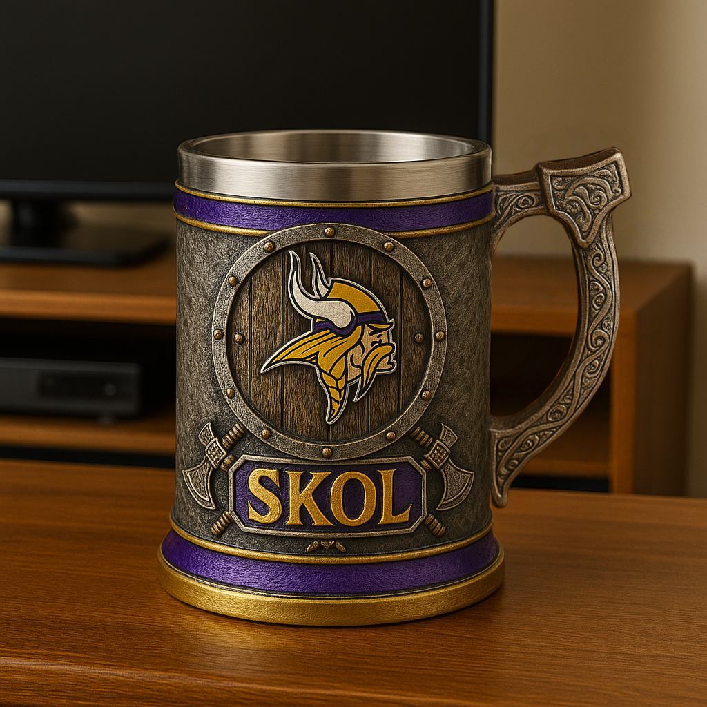 SKOL Minnesota Vikings Nordic Warrior Spirit Mug