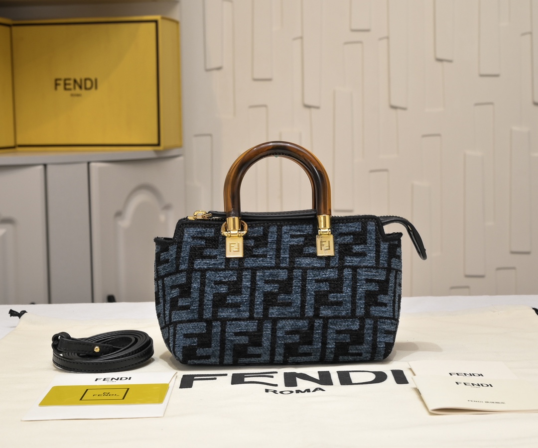 FENDI by the way Boston Tote Bag 8936