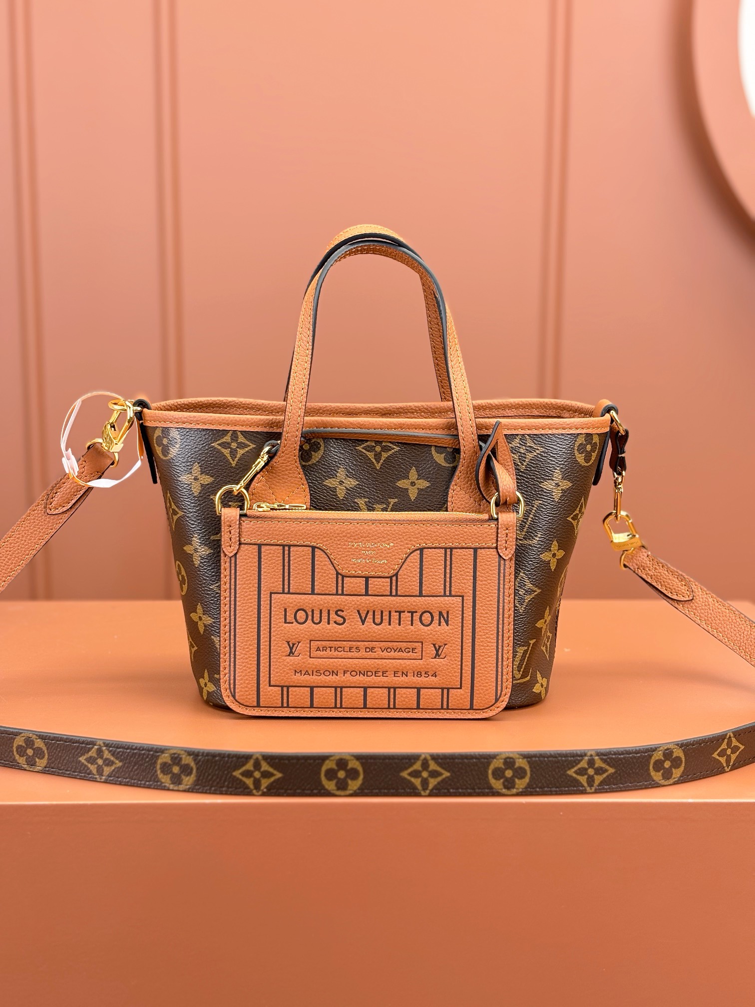 Louis Vuitton NEVERFULL INSIDE OUT BB Bag M12209