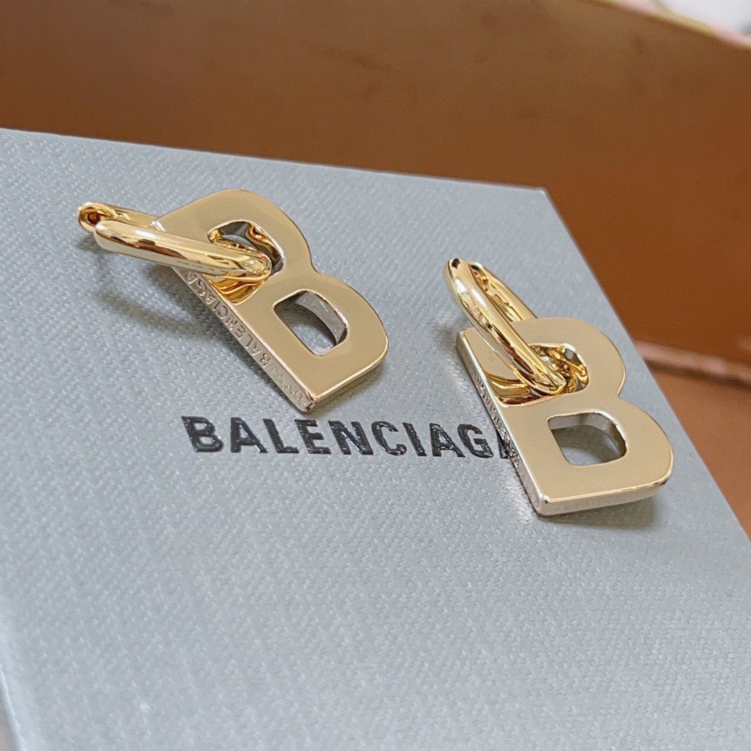 Balenciaga BB earrings