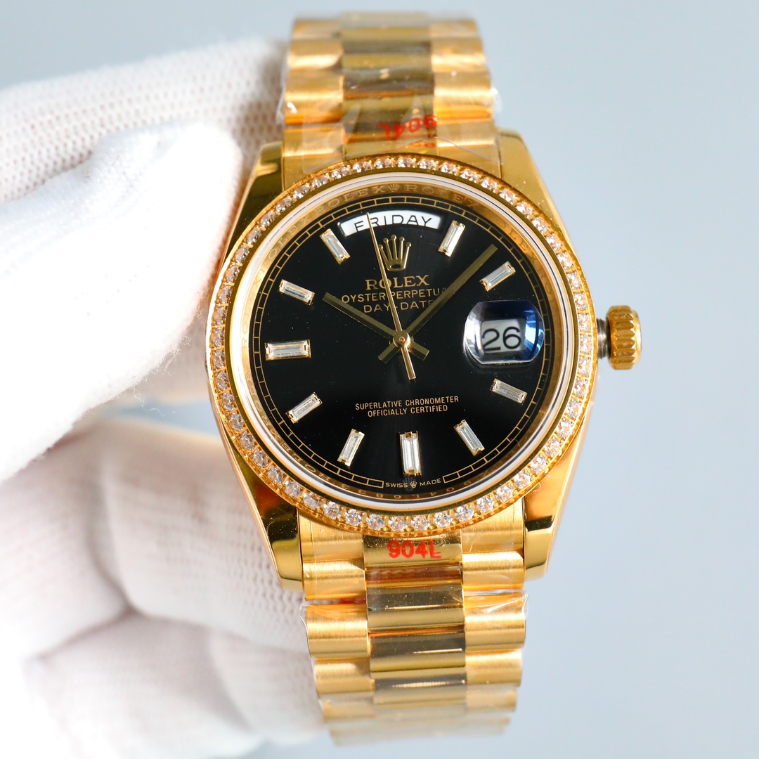 Rolex 36mm jewel dial series watch