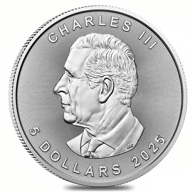 1 oz 2025 Canadian Maple Leaf Silver Coin | Royal Canadian Mint