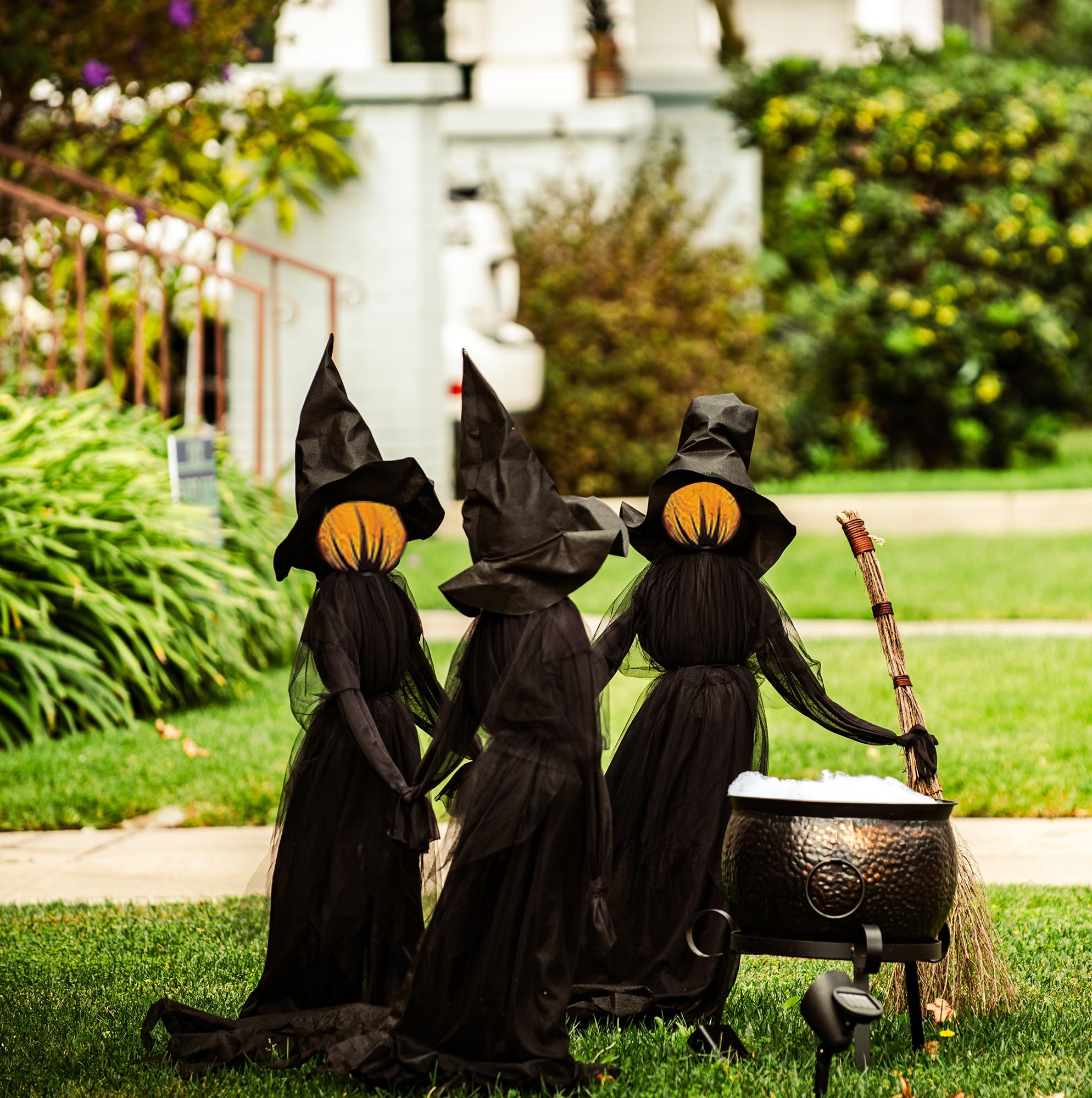 ✨Halloween Lighted Witches with Stakes🧙‍♀️