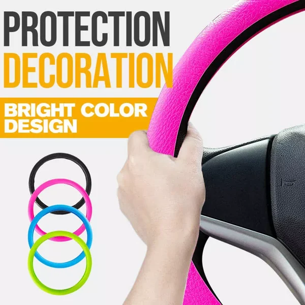 (🔥Last Day Promotion-SAVE 60% OFF)-Car Steering Wheel Protective Cover