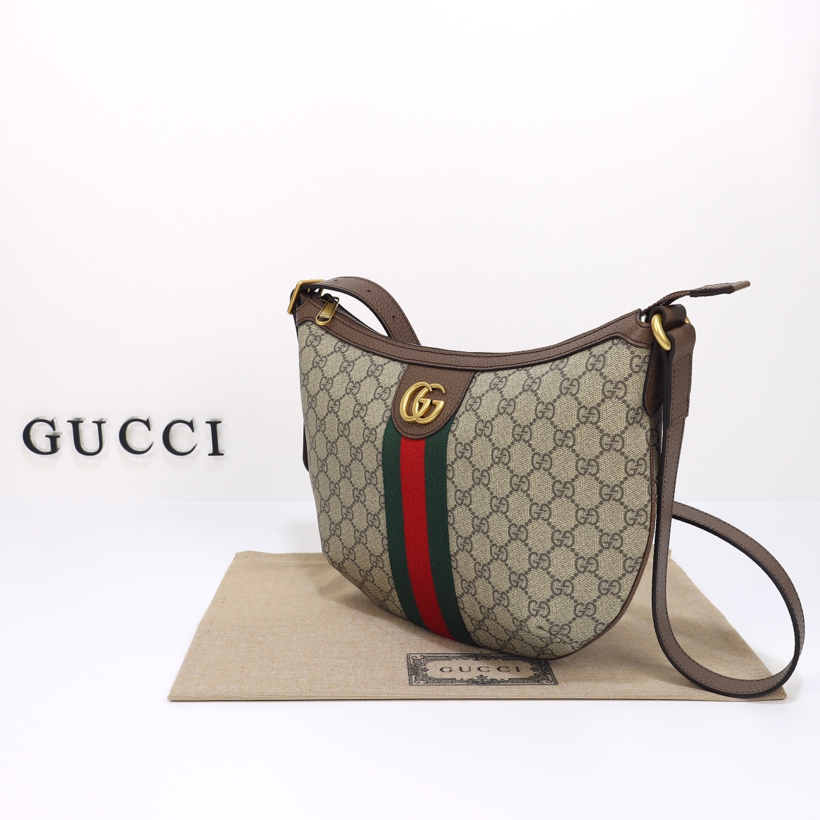Gucci Ophidia Medium Shoulder Bag 598125 9IK3T 8745
