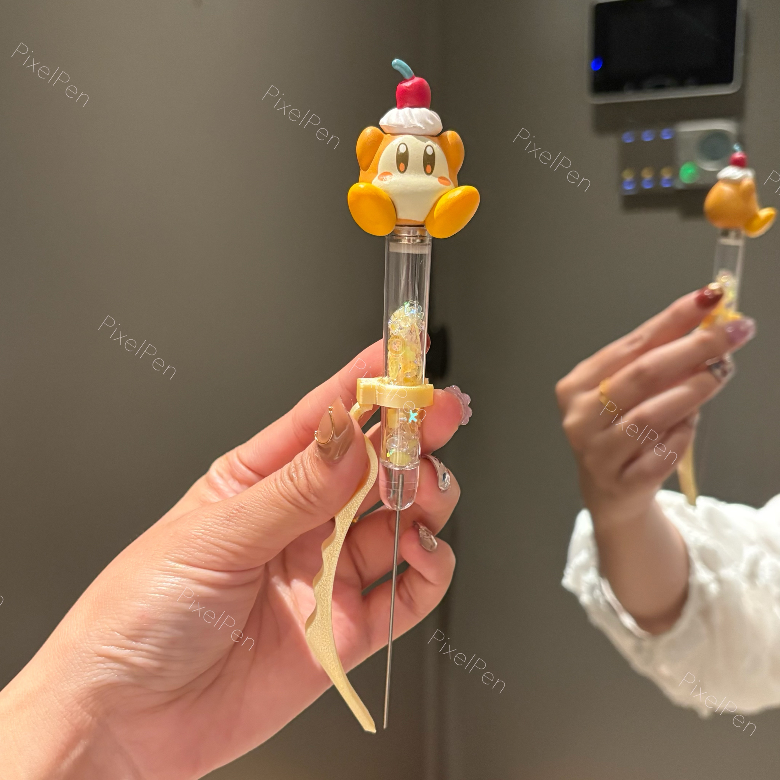 【5mm】PixelPen Magnetic Grip Piecing Bean Pen Tool 5mm for big beans | Kirby