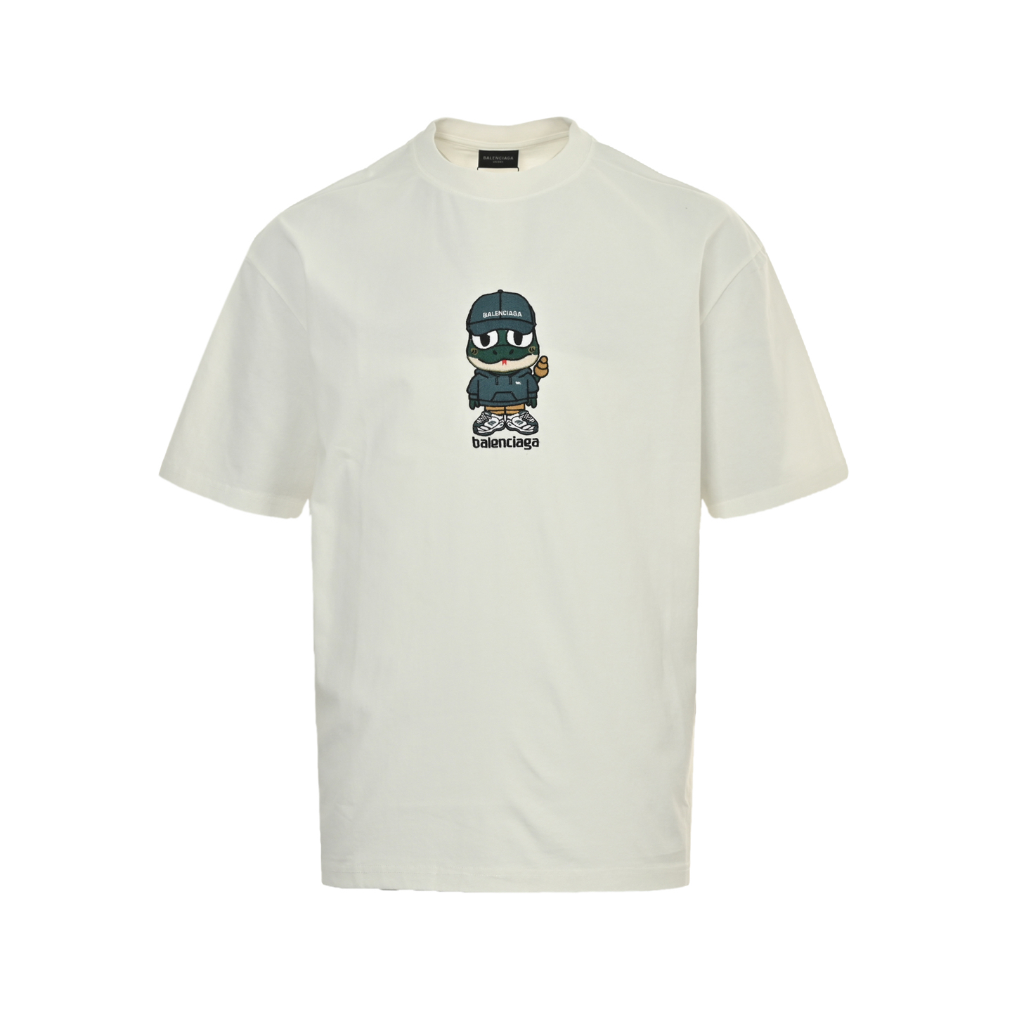 Balenciaga 25ss Year of the Snake Custom Embroidered Short Sleeve