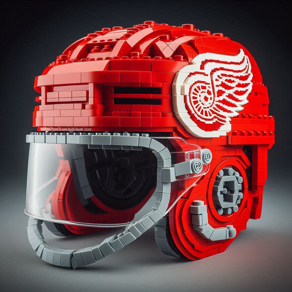NHL LEGO Building Block Helmet