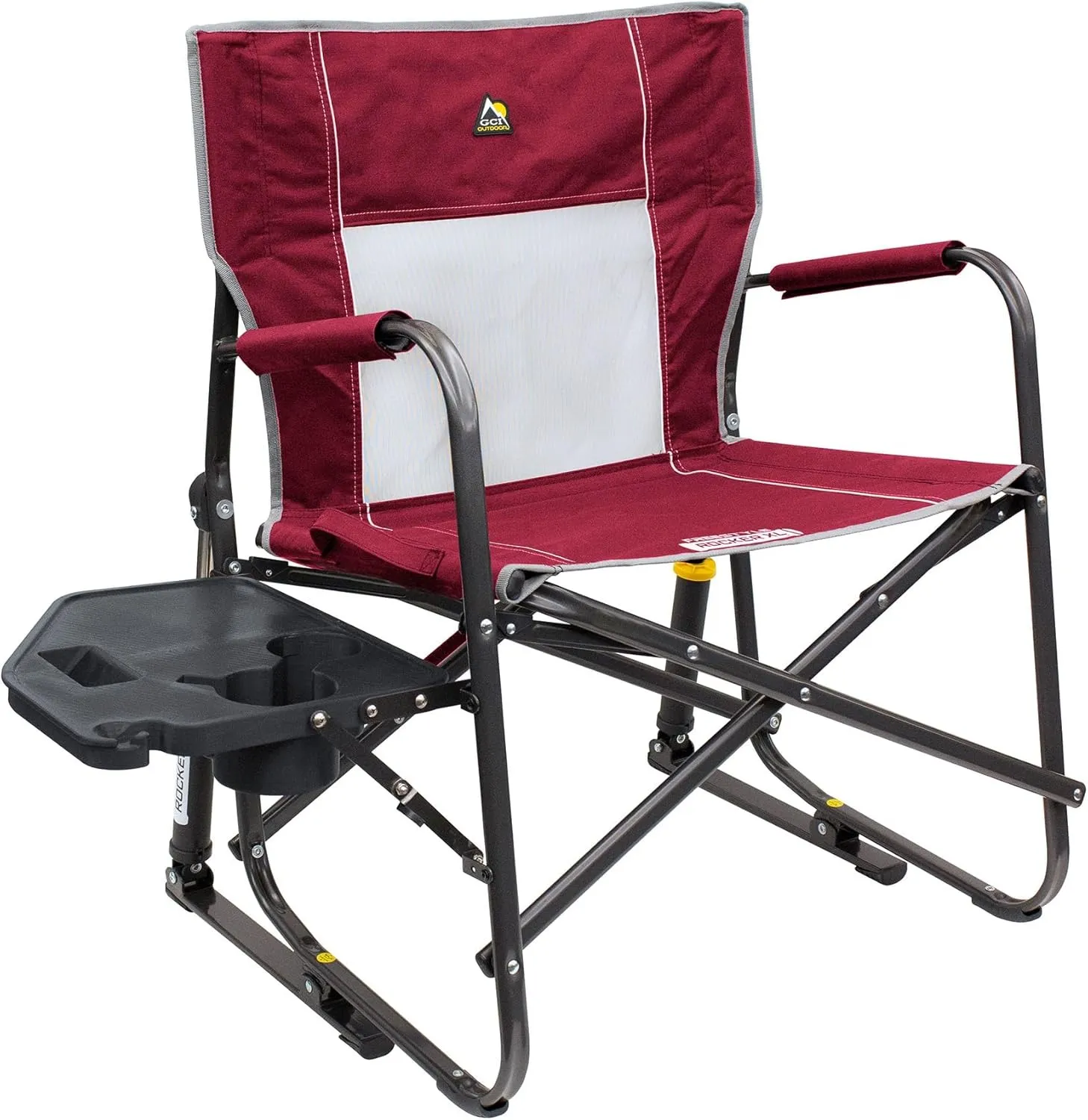 Soon to be sold out💝clearance-Buy 2 get 2 free,Buy 3 get 3 free💥GCI Outdoor Pack Away Portable Rocking Chair✅350-lb Weight Capacity