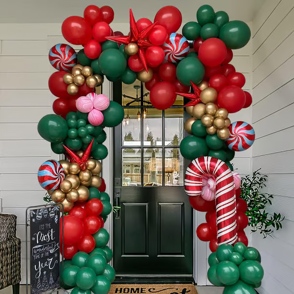 Early Xmas Sale 70% OFF-Christmas Balloon Garland Arch Kit