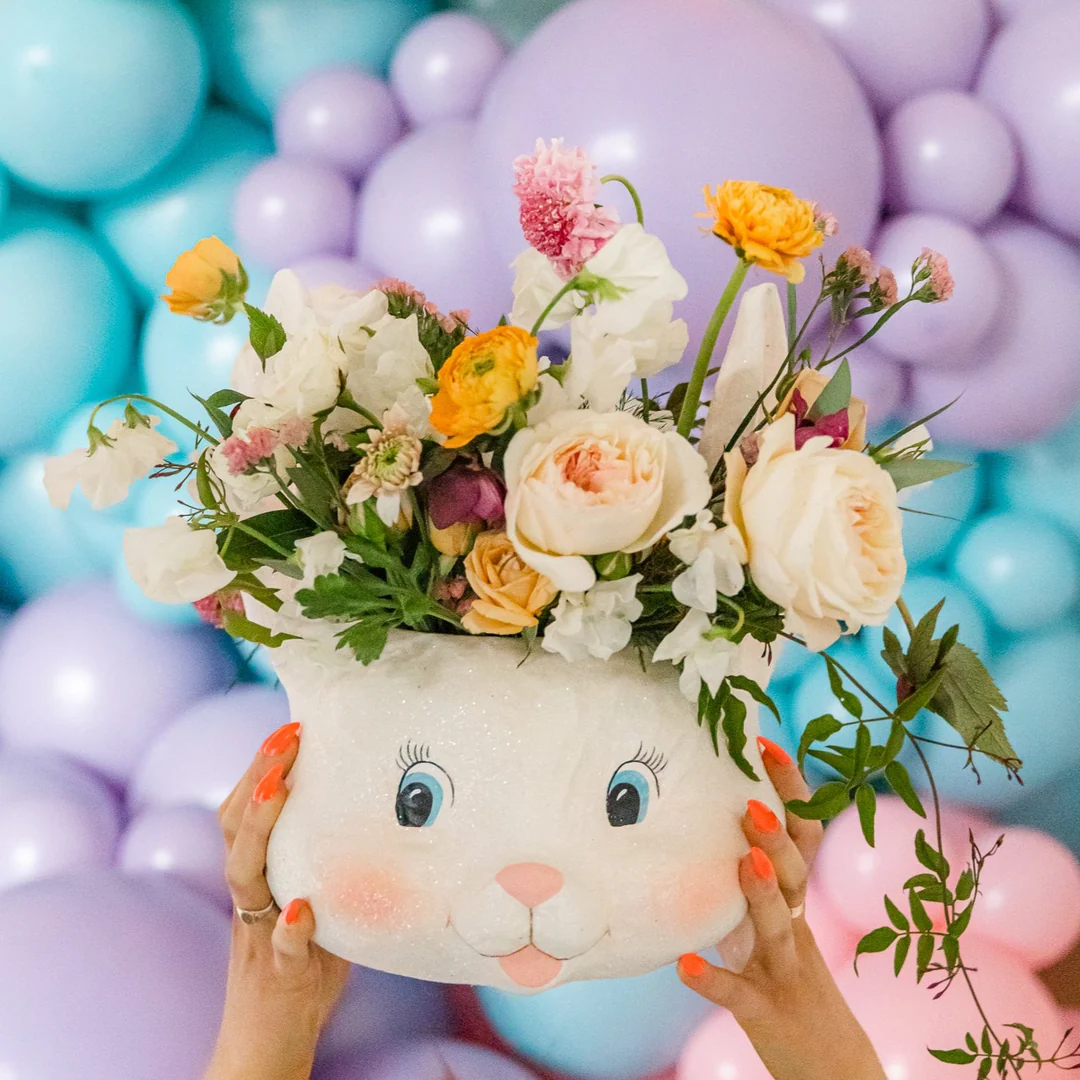 🐰 Sweet Bunny Easter Bucket – A Charming Easter Must-Have! 🌸