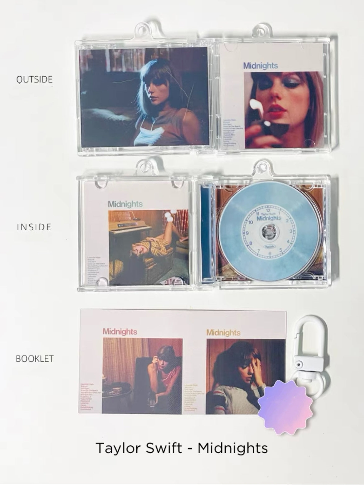 On Sale🔥Taylor Swift Mini Album Keychain