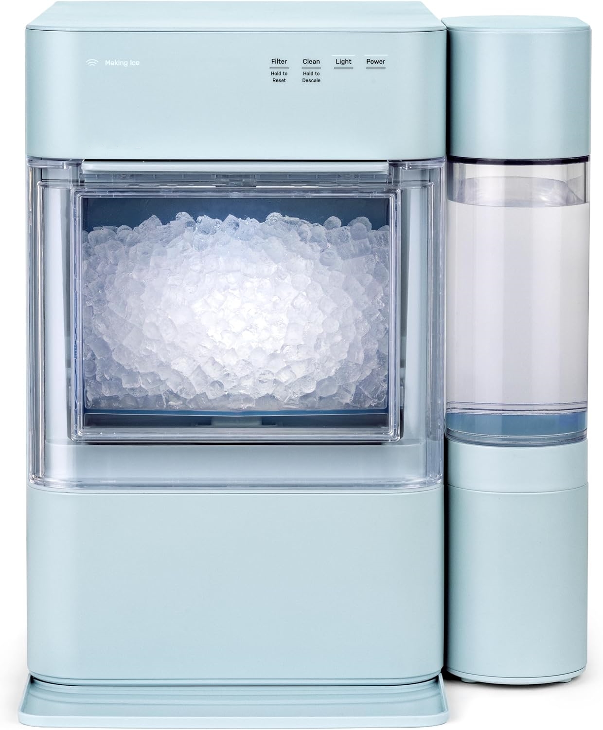 Nugget Ice Maker,38 lbs of chewable Pellet ice Daily, Wi-Fi Connected