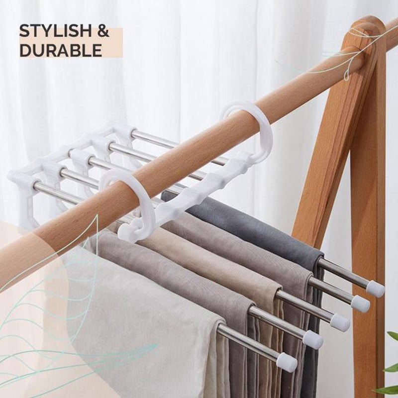 🔥Mother's Day Sale 50%-Multi-Functional Pants Rack-Buy 3 Get 1 Free -（15% Off & Free Shipping）🔥