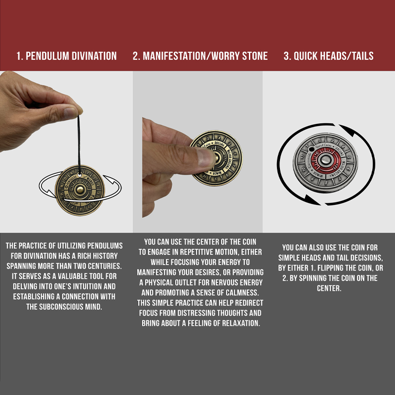 Unique Tarot Deck Coin