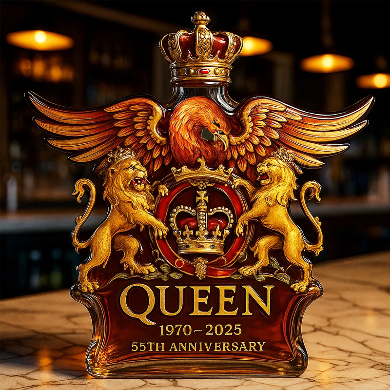 Queen 55th Anniversary Commemorative Bottle