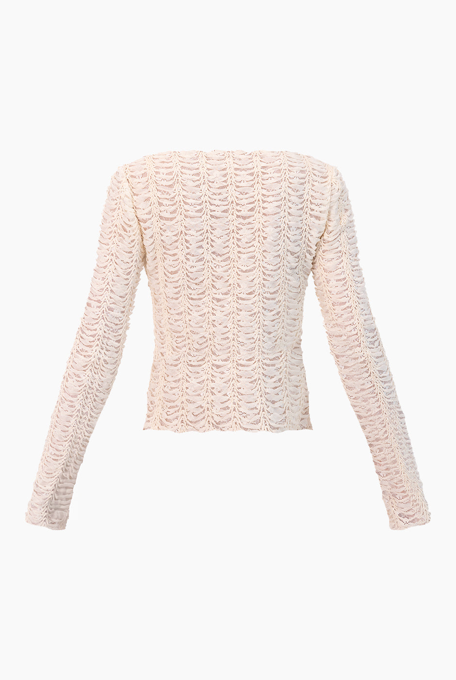 Blusa recta de cuello redondo