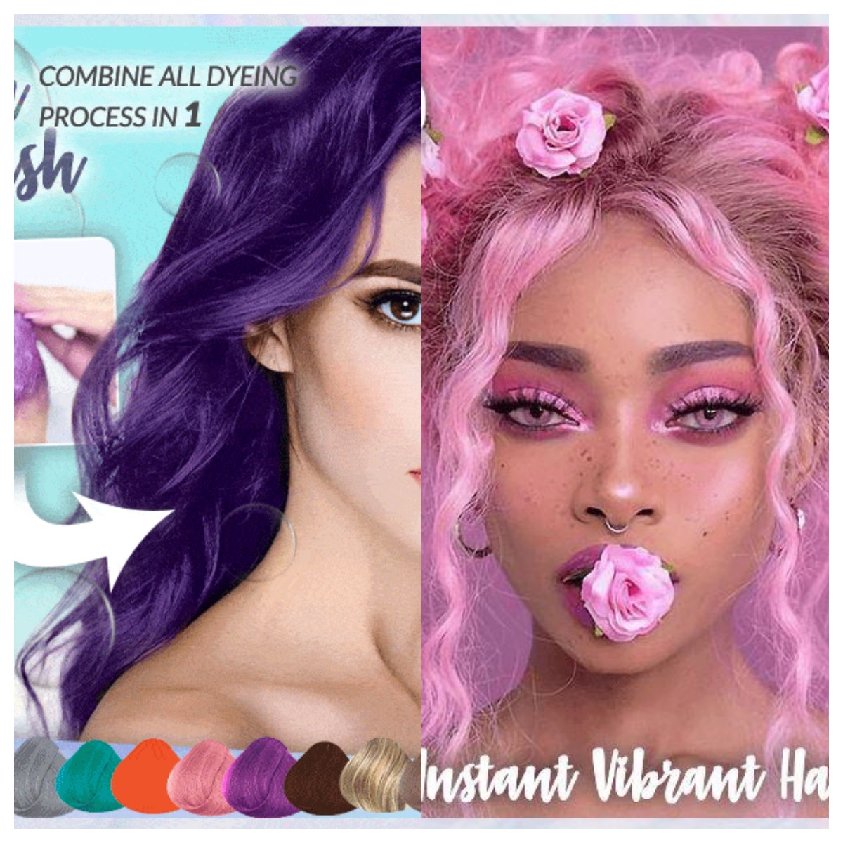 🔥Early Christmas Sale-50% OFF🔥No Bleaching Hair Nourishing Coloring Hair Dye(2pcs/set)-BUY 2 SETS FREE SHIPPING