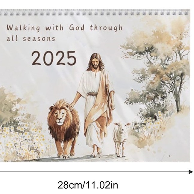 🎄Early New Year Sale 49% OFF🔥Christianity 2025 Bible Verse Calendar