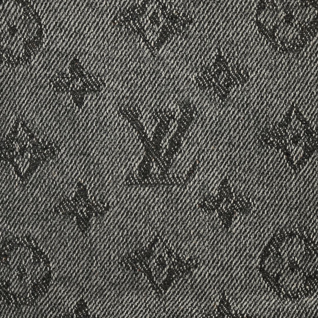 Louis Vuitton 24Fw Grey Monochrome Jacquard Jeans