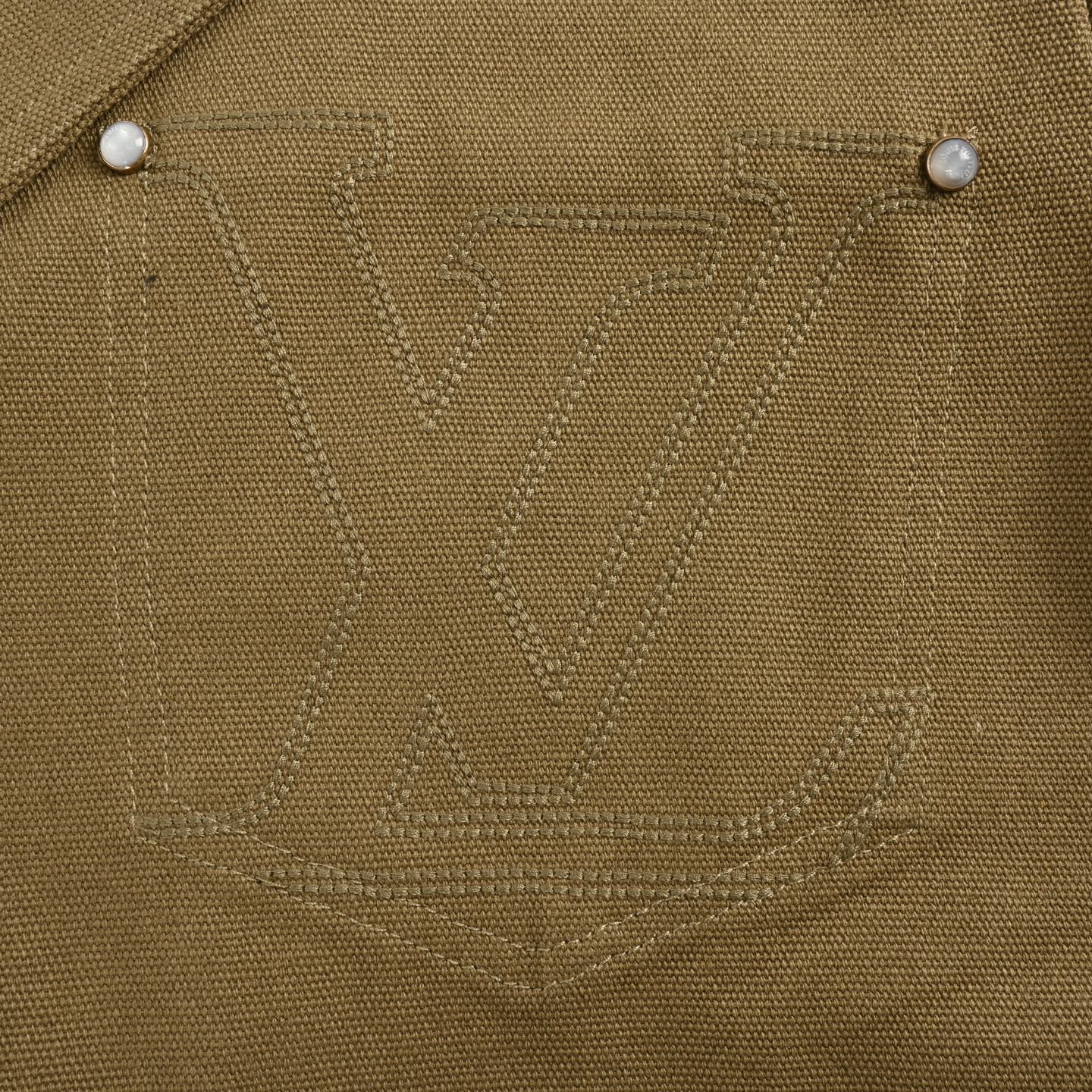 Louis Vuitton 24Fw canvas blazer