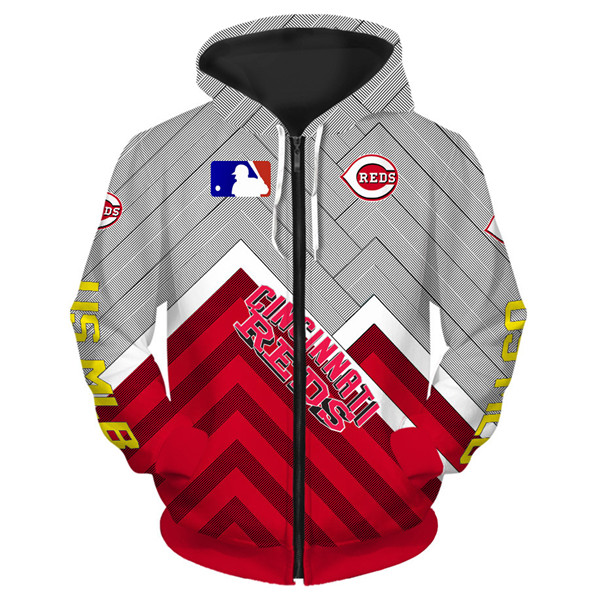 CINCINNATI REDS 3D HOODIES CR002