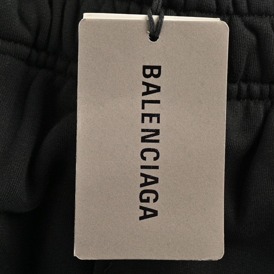Balenciaga Classic Coke Print Floral Hem Trousers