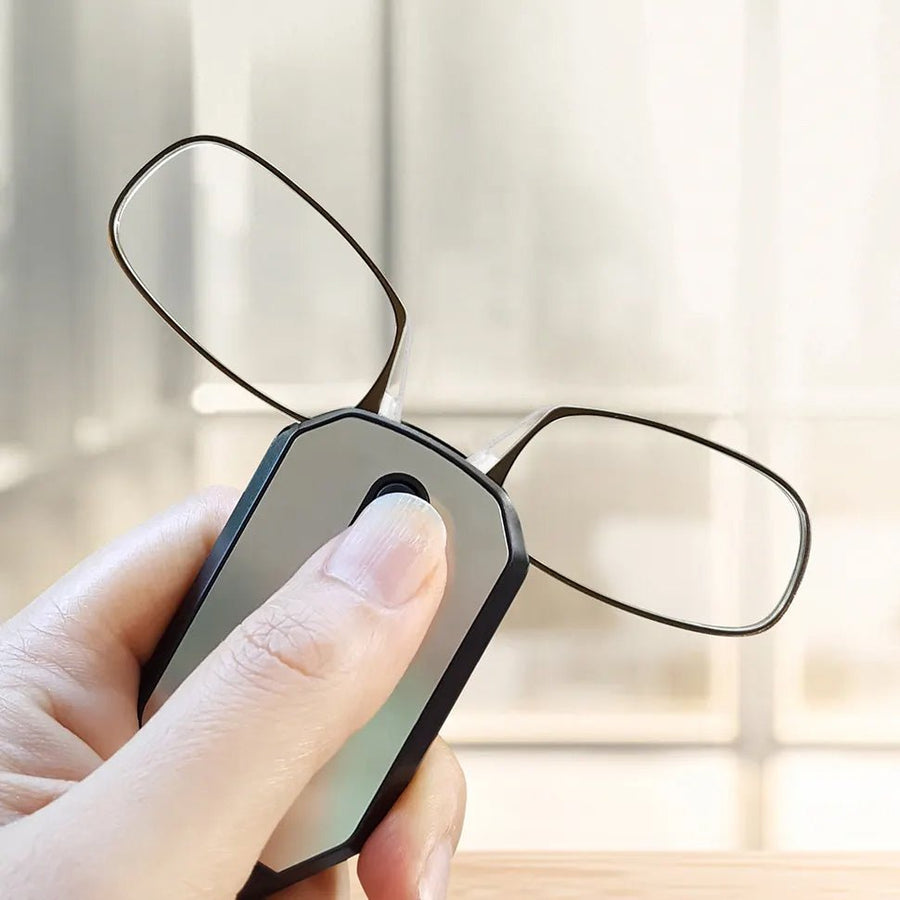 ON SALE🔥Portable Mini Nose Clip Reading Glasses