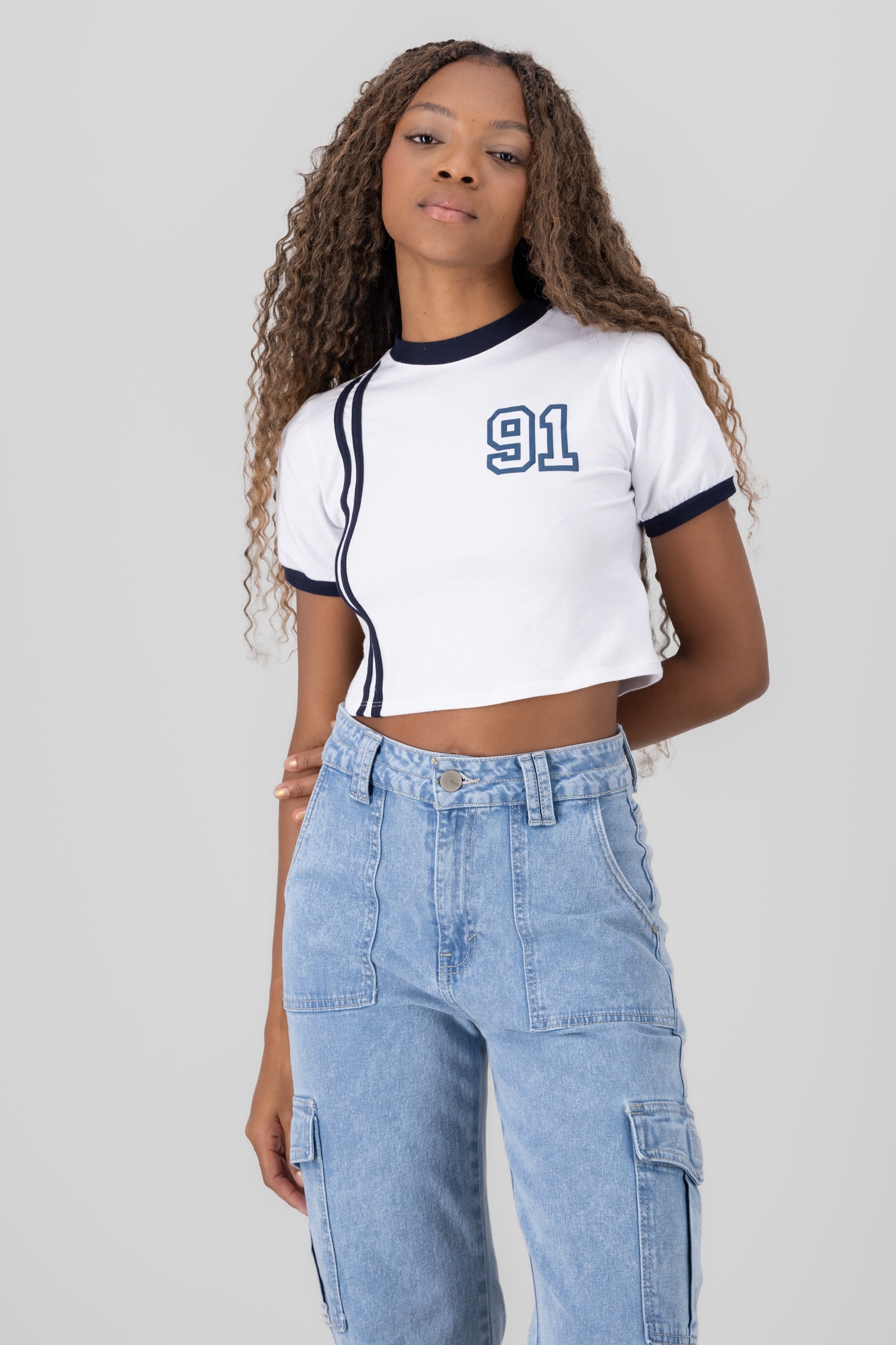 Contrast T Shirt