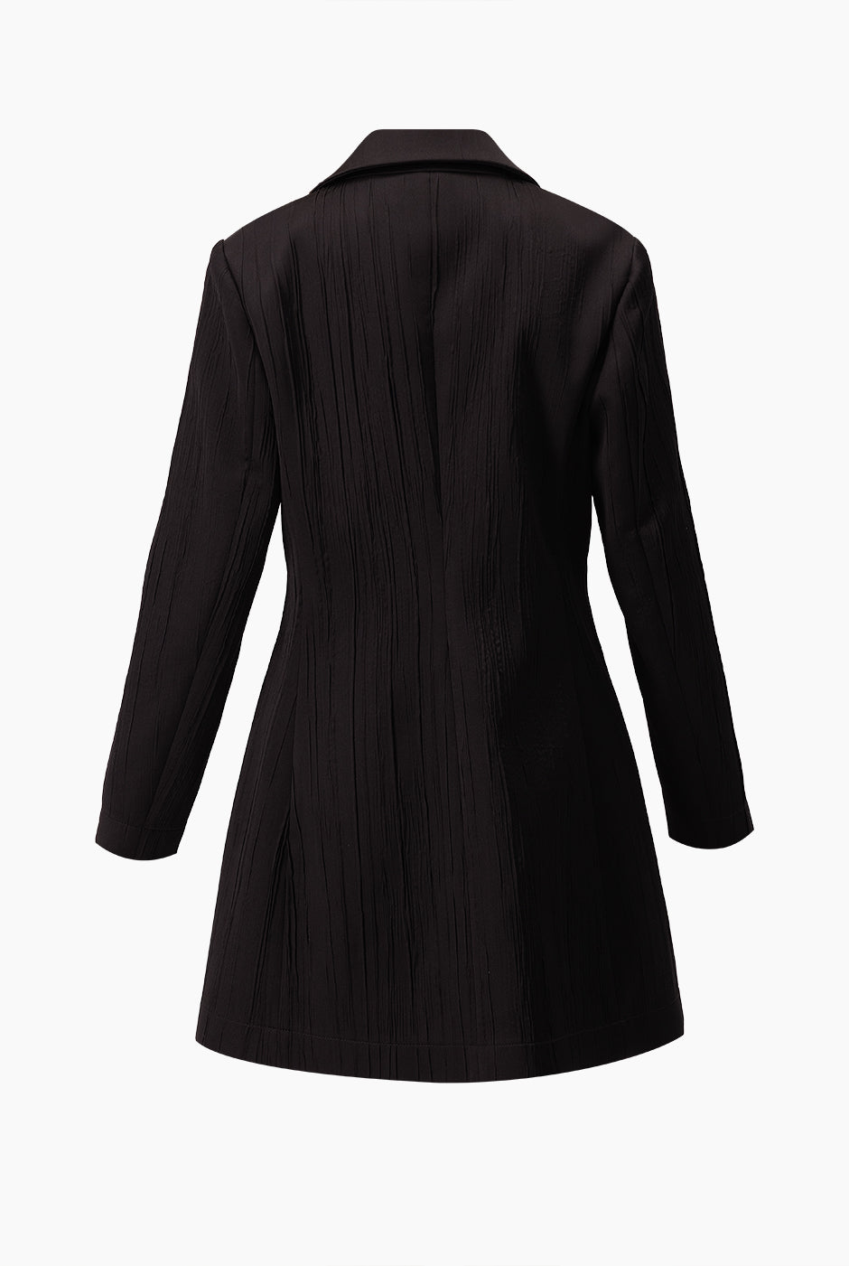 Trench largo color negro