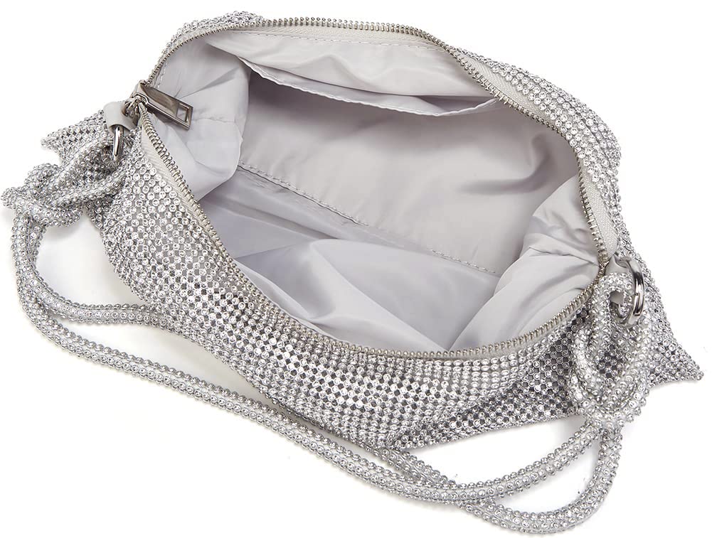 🔥Last Day 50% OFF🔥Rhinestone Hobo Bag for Women Rhinestone Purses📦BUY 2 GET FREE SHIPPING NOW