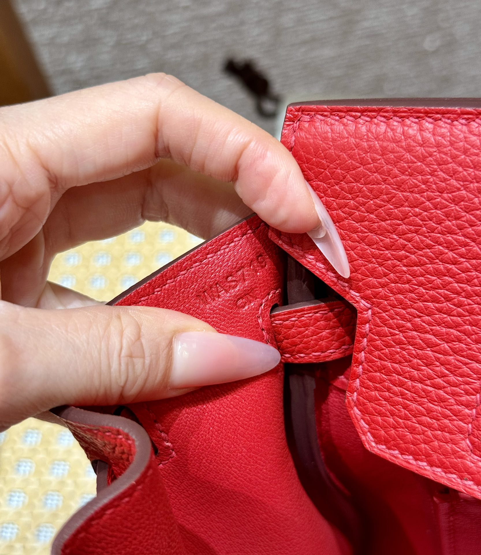 Hermès Birkin Q5Rouge casaque (handmade to order)