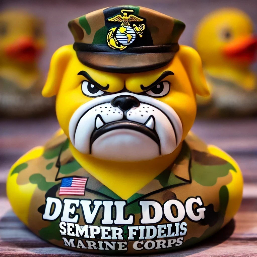 U.S. Marine Corps Devil Dog Duck