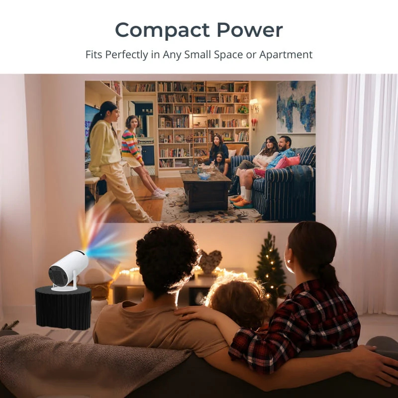 Today's special offer🔥Portable Smart Projector – 4K Home Cinema & Outdoor Projector