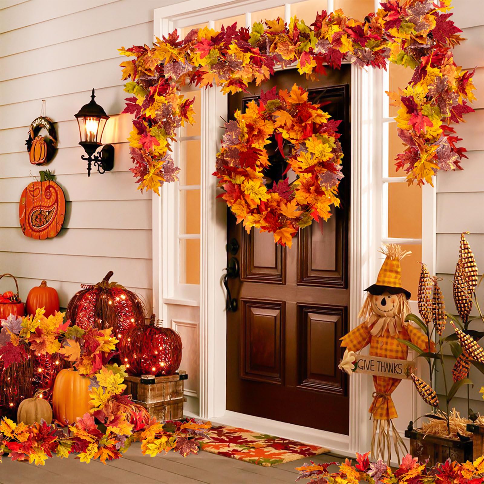 🔥ON SALE - 50% OFF🔥 2 Pack Fall Maple Leaf Garland