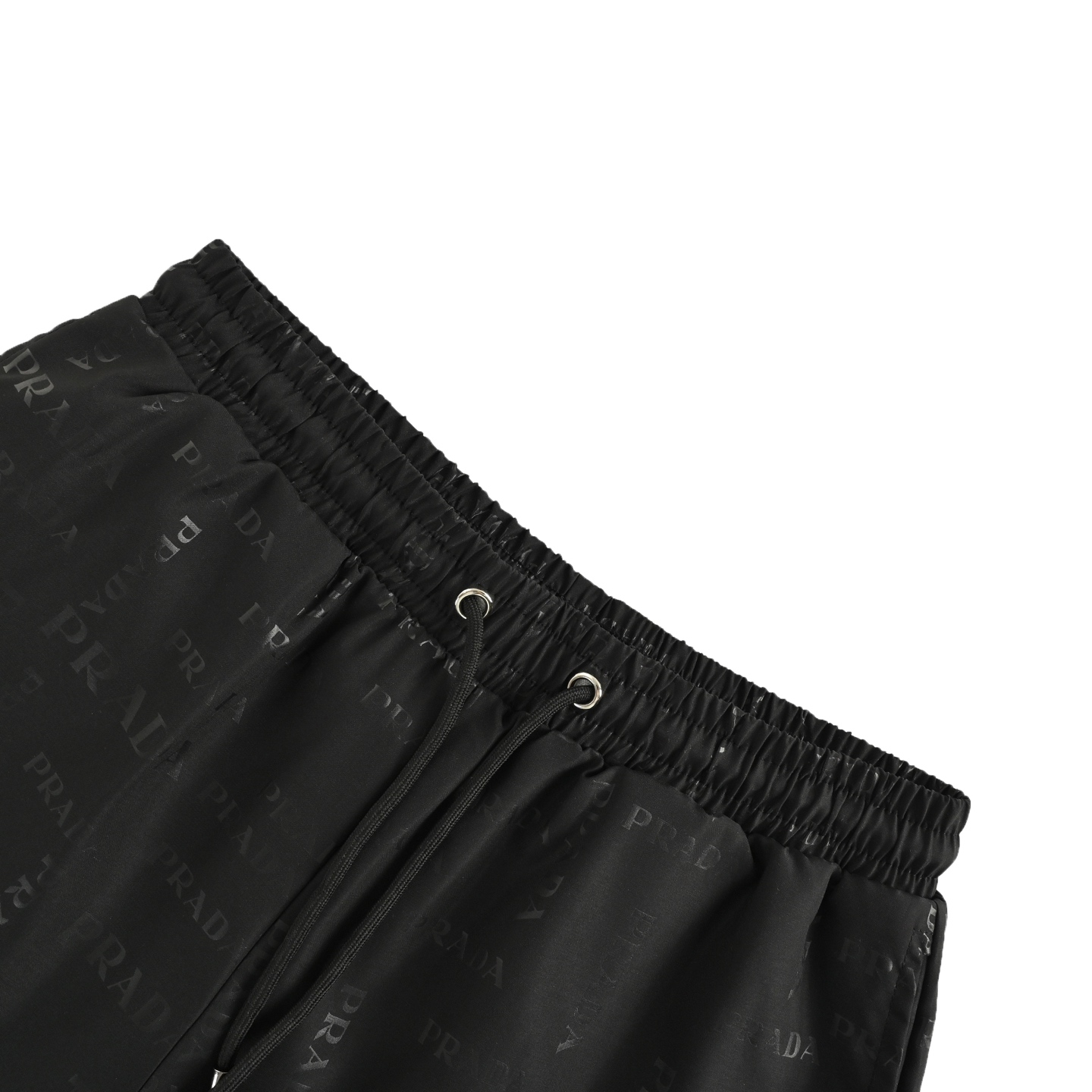 Prada 25ss all-over logo beach shorts