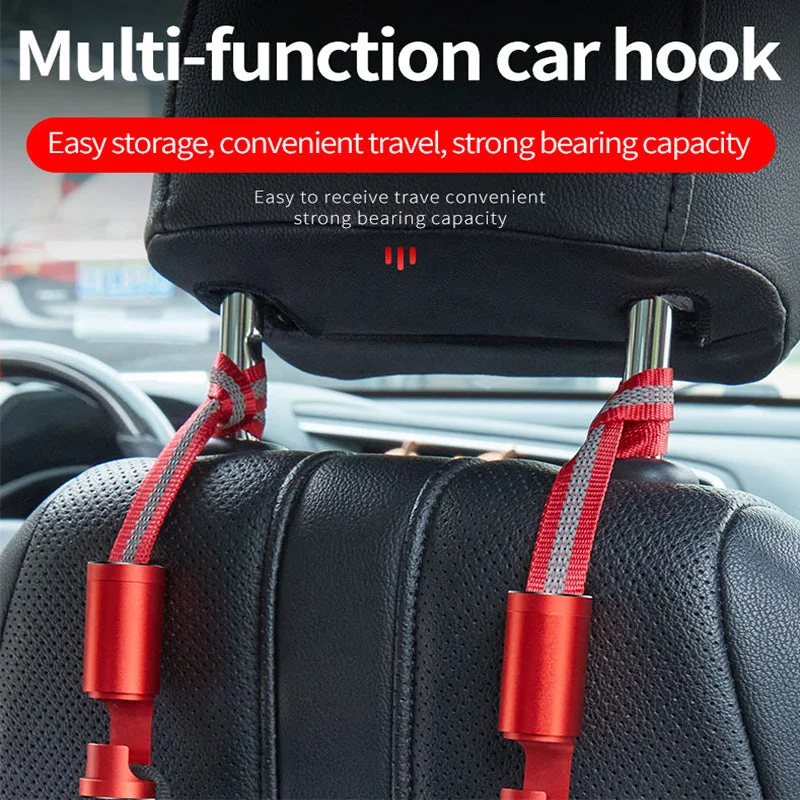 Multifunctional Hidden Aluminum Alloy Car Hook