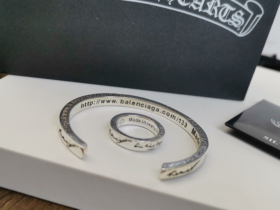 Balenciaga Alphabet Ring
