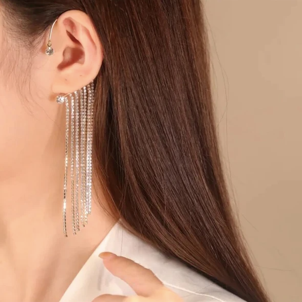 Sparkling Diamond Tassel Earrings(Buy 2 get 1 Free)