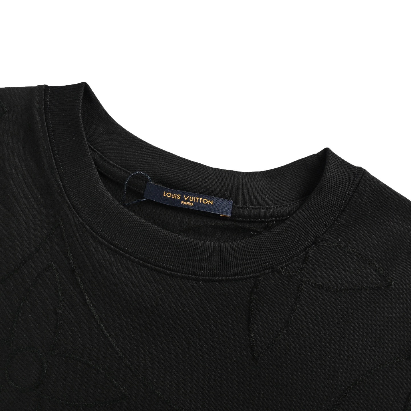 Louis Vuitton 25ss short-sleeved shirt with all-over monogram embroidery