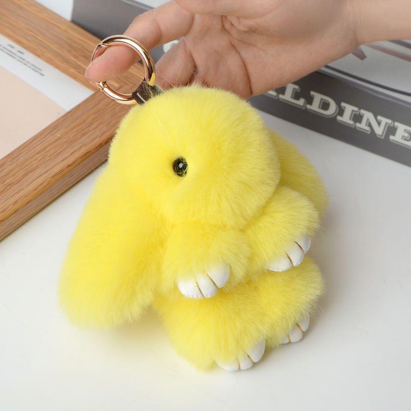 🐰 Handmade Soft Bunny Plush Pendant