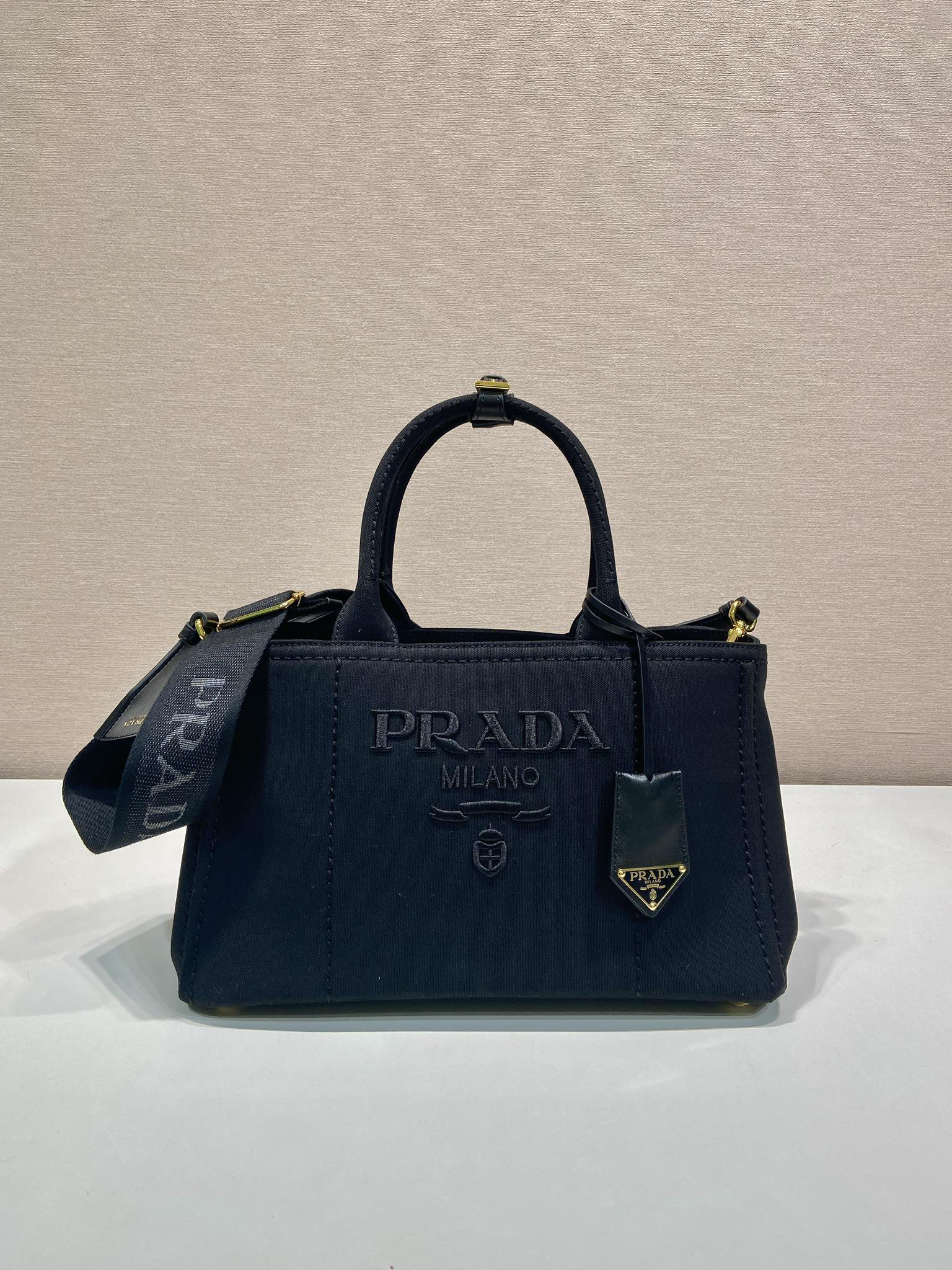 Prada Canvas Medium Handbag 1BG554