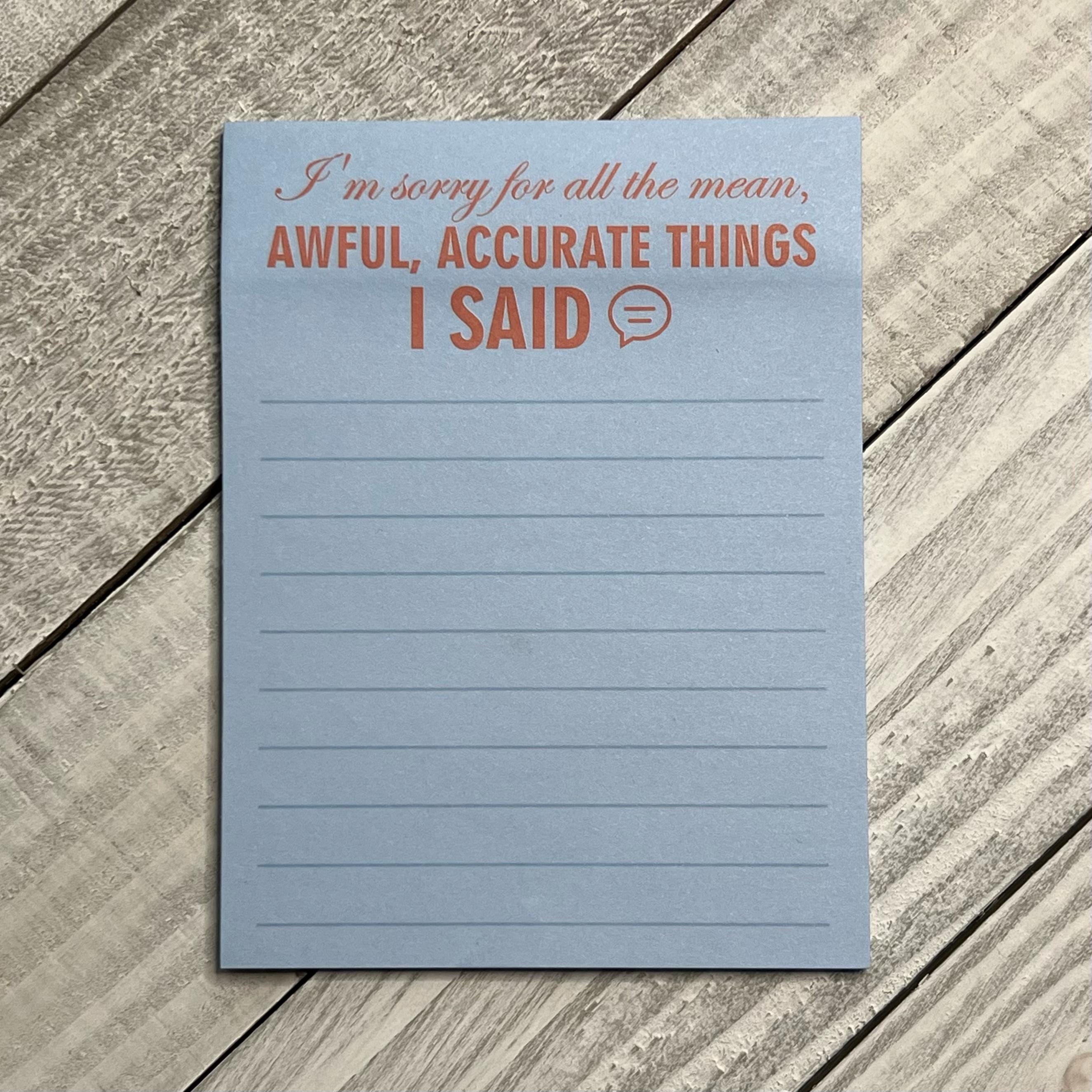Sarcastic Sticky Notes | Gifts that unleash laughter