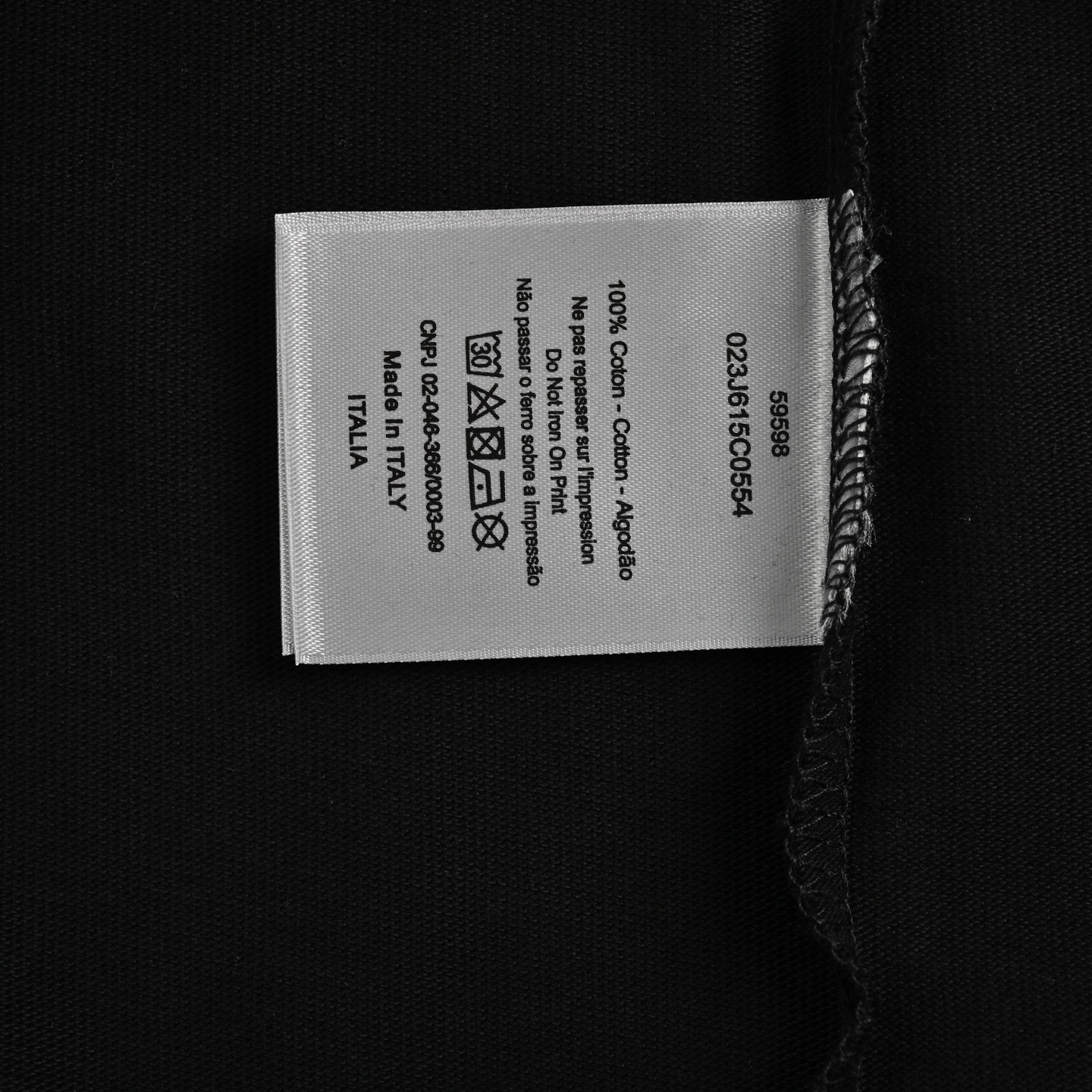 Dior 25ss halo print short sleeve