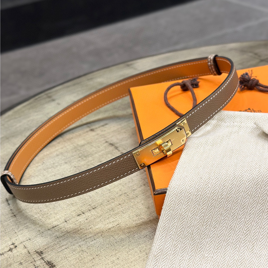 Hermès Kelly Women's Belt 1.8cm Width