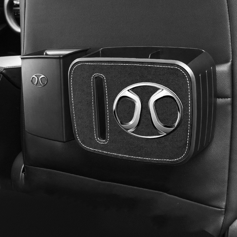 Car Multi-Compartment Garbage Storage Box