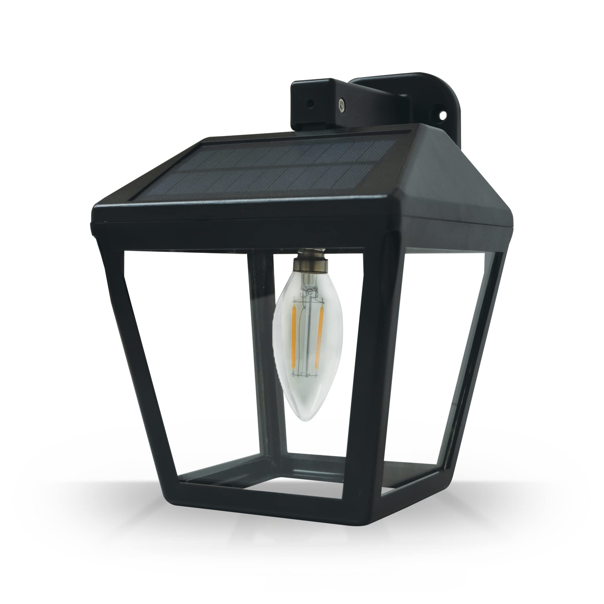 Solar Weatherproof  Wall Lantern, Dusk to Dawn Motion Sensor LED Sconce Lights IP65 Waterproof