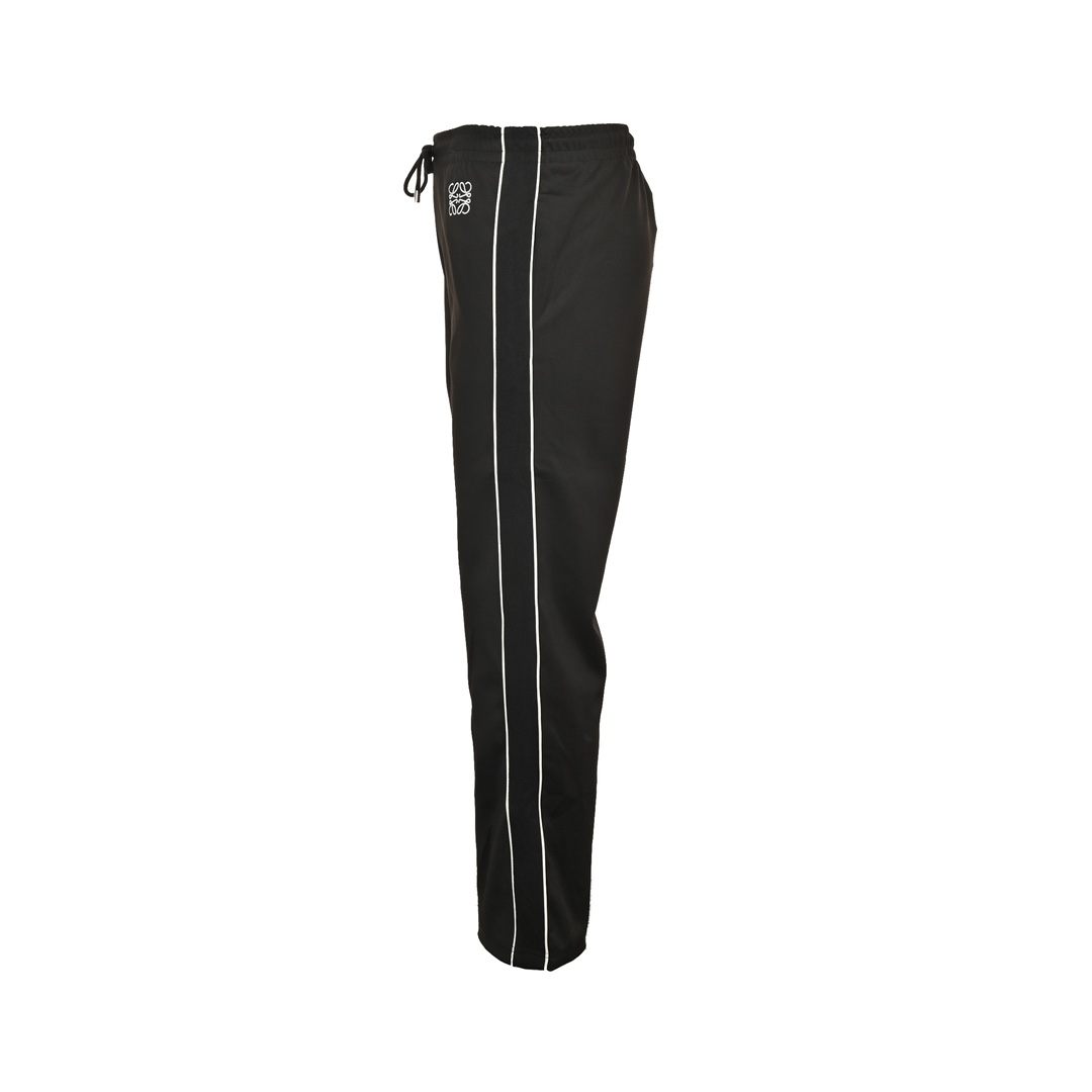 Loewe 24Fw embroidered logo side webbing trousers