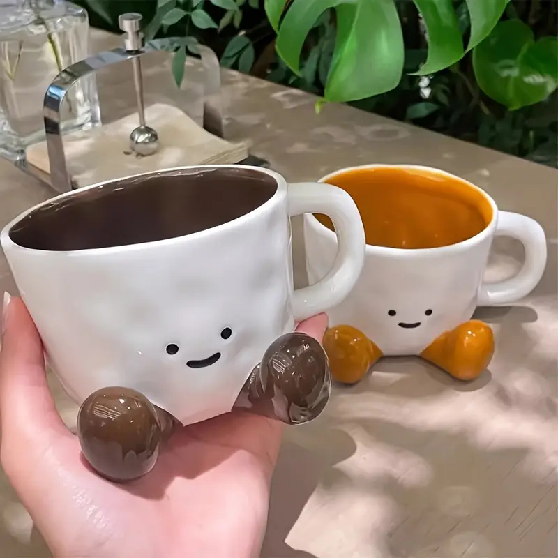 💖Buy 2 Free Shipping💖Kawaii Foot Shaped Ceramic Coffee & Beer Mug With Gift Box🎁Mother's Day Gift