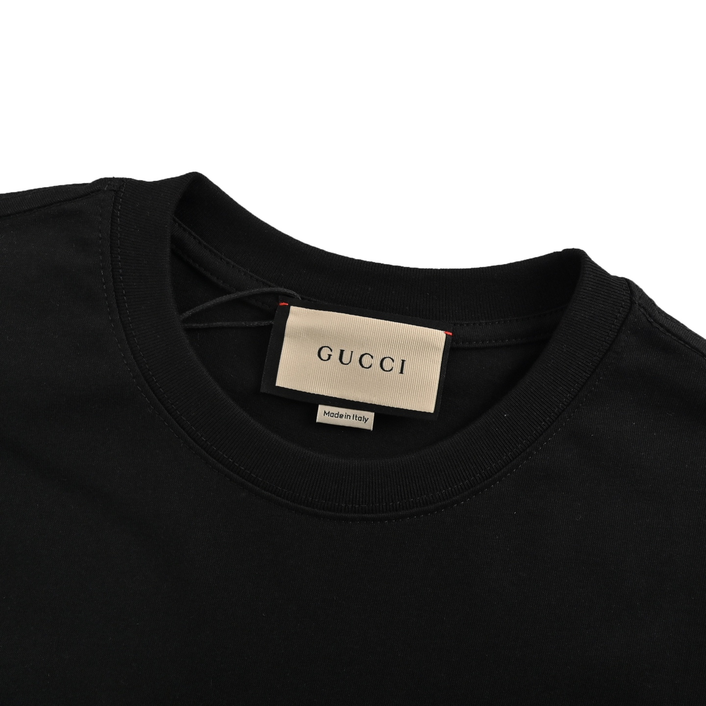 Gucci 24ss colorful letter print short sleeves
